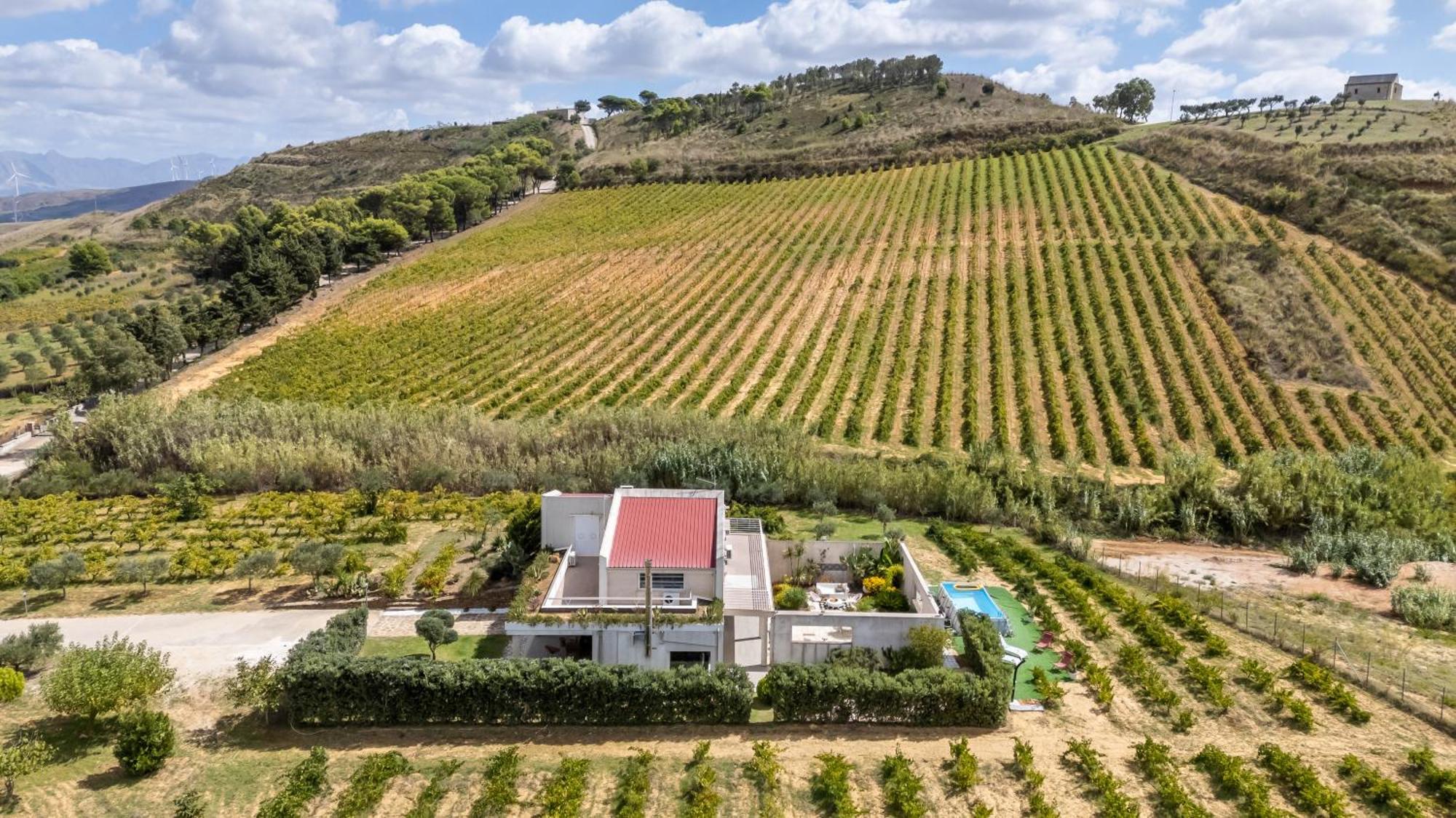 Villa Bonifato Vista Sulle Campagne E Sul Mare Siciliano Cozy House Italy Alcamo Exteriér fotografie