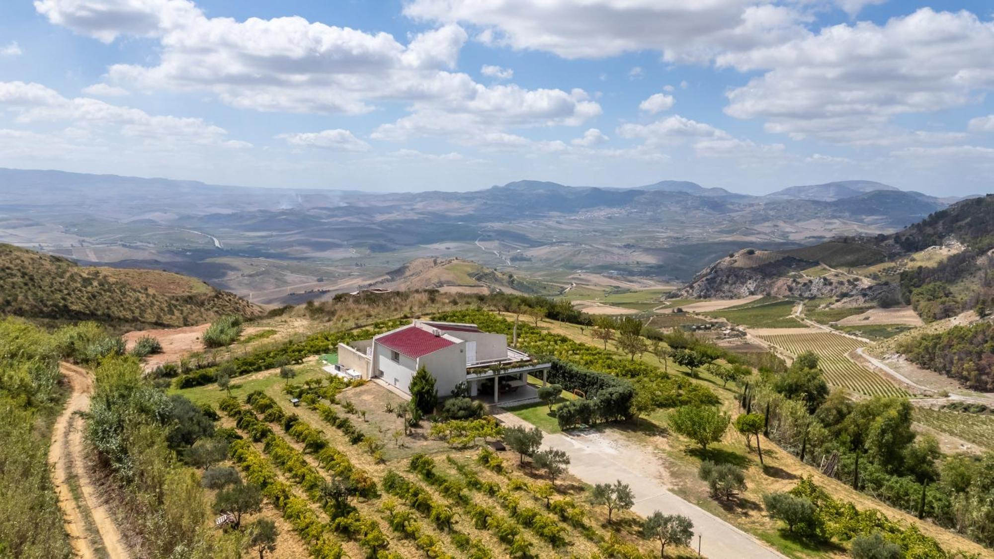 Villa Bonifato Vista Sulle Campagne E Sul Mare Siciliano Cozy House Italy Alcamo Exteriér fotografie